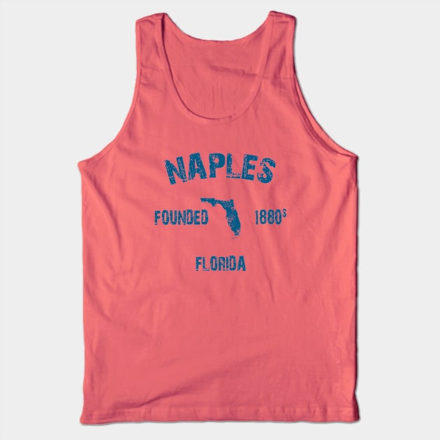 Naples Florida Tank Top by CreativePhil